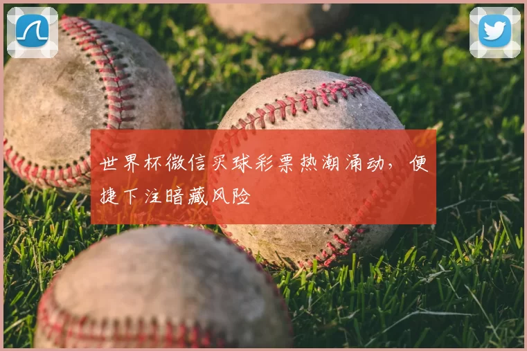 世界杯微信买球彩票热潮涌动，便捷下注暗藏风险
